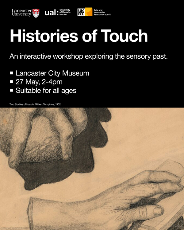 Poster with image of hands.